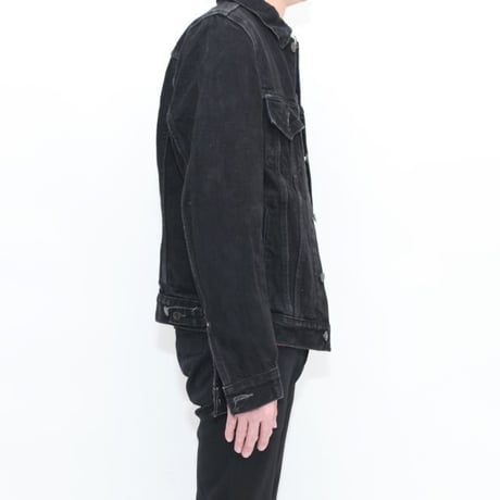 Levis Black Denim Trucker Jacket
