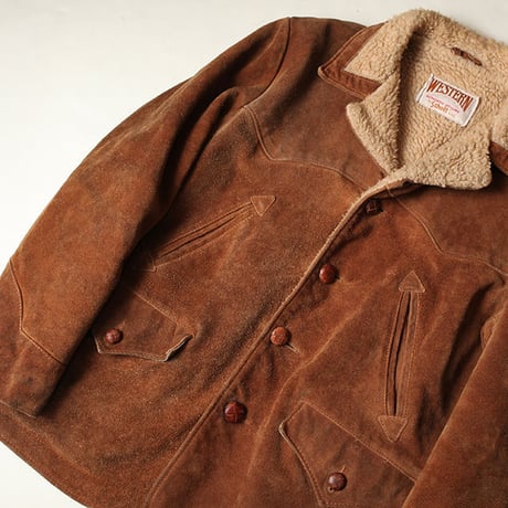 Schott Suede Boa Jacket