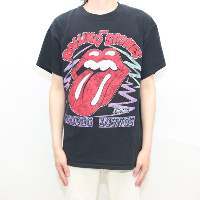 THE ROLLING STONES ストリップド Tシャツ ロックTシャツ The Rolling Stones ローリングストーンズ Lips