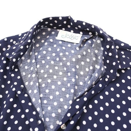 Dot Pattern Rayon S/S Shirt