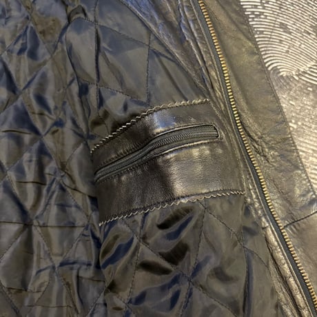 Flight Leather Jacket Black