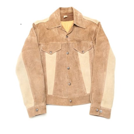 Suede Leather Trucker Jacket