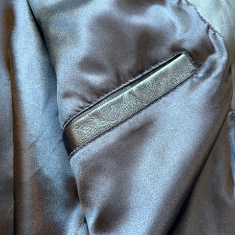 Black Lamb Leather Jacket