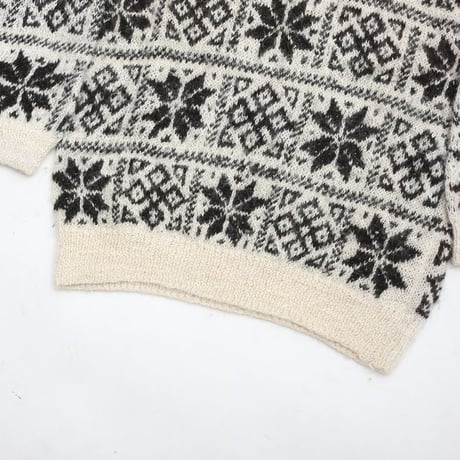 Nordic Pattern Knit Sweater