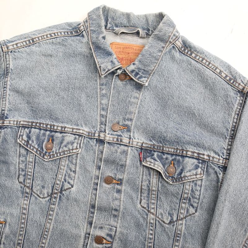 90s Levi's 70507-0389 Relaxed Trucker Jacket US