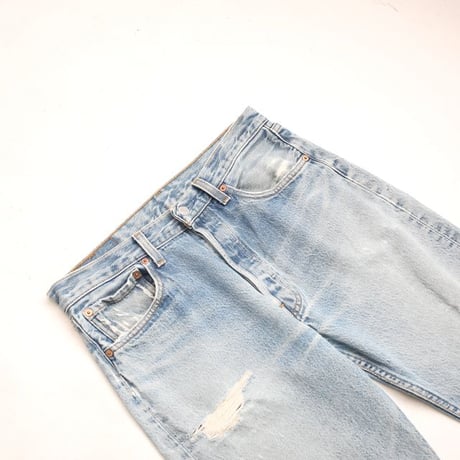 90s Levi's 501 Damage Denim Pants MADE IN USA