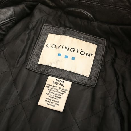 Black Leather Jacket Loose Silhouette
