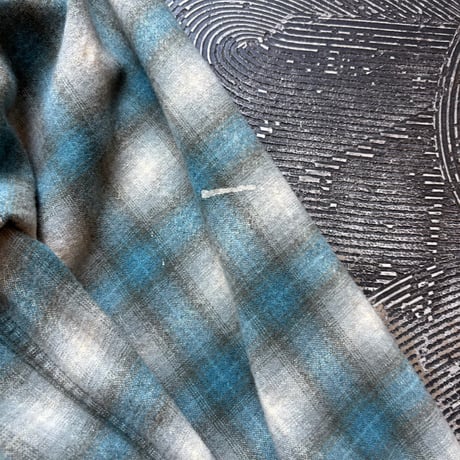 60s Pendleton Ombre Plaid Loop Shirt