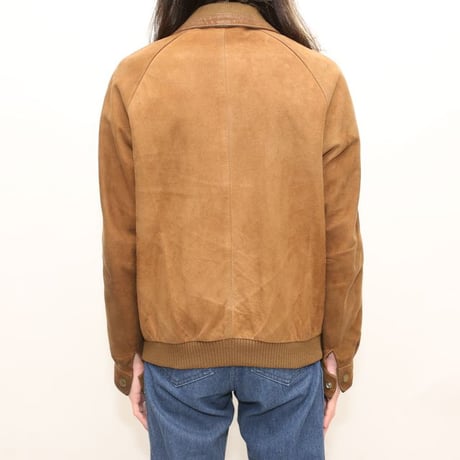Euro Vintage Nubuck Leather Jacket