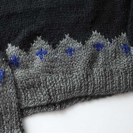 ノルディックセーター ブラック Nordic Sweater