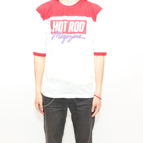 Hot Rod Magazine Football T-Shirt