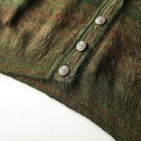 Vintage Mohair Knit Cardigan