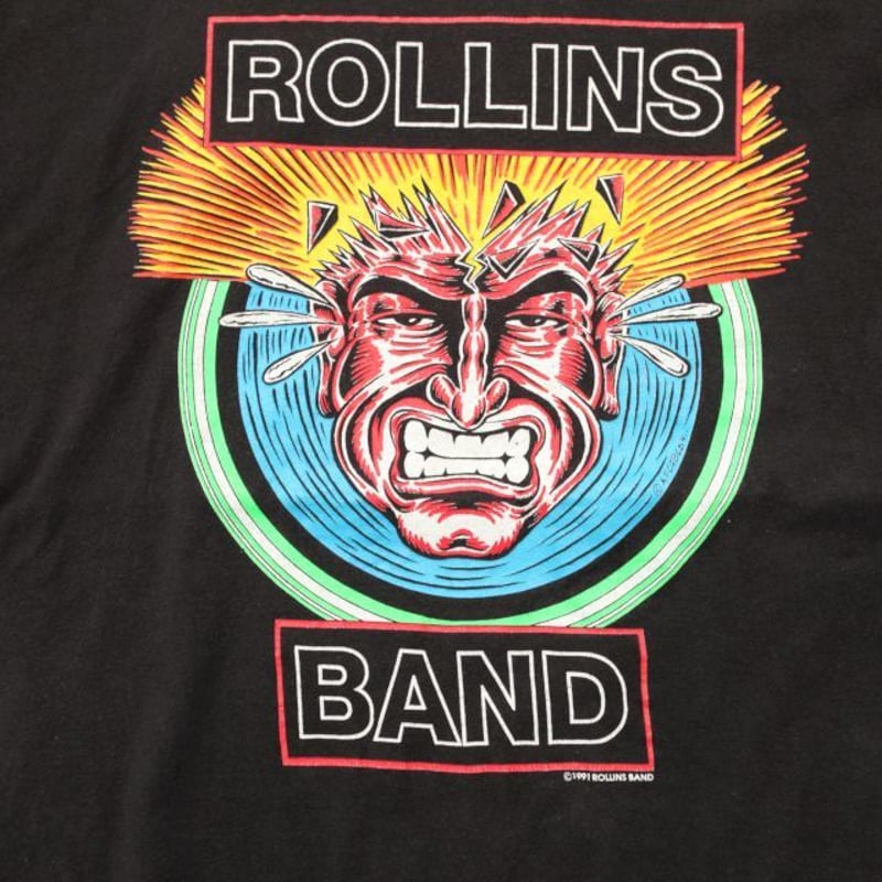 90’sビンテージ ROLLISBAND ロリンズバンド　Tシャツ正規品 90'sビンテージ ROLLISBAND ロリンズバンド Tシャツ正規品 90s