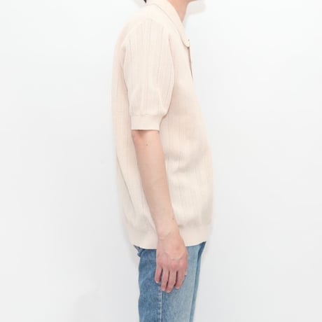 Euro Vintage Knit Polo Shirt