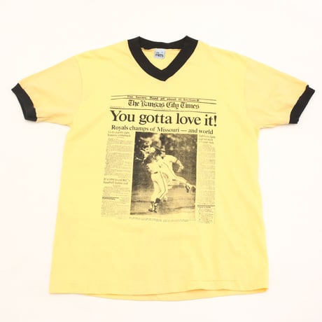 Vintage V-Neck Ringer T-Shirt