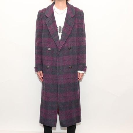 Border Wool Coat