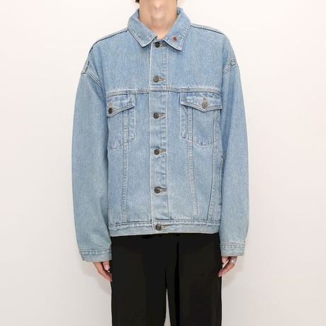 Led Zeppelin Embroidery Denim Loose Jacket