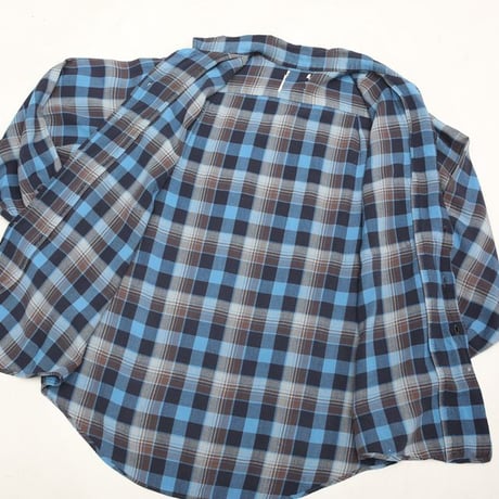60s Open Collar Rayon Shirt