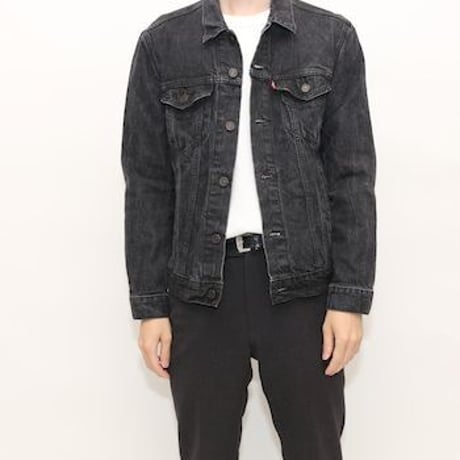 Levi's Black Denim Track Jacket