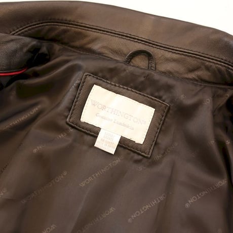 WORTHINGTON Black Lambskin Jacket