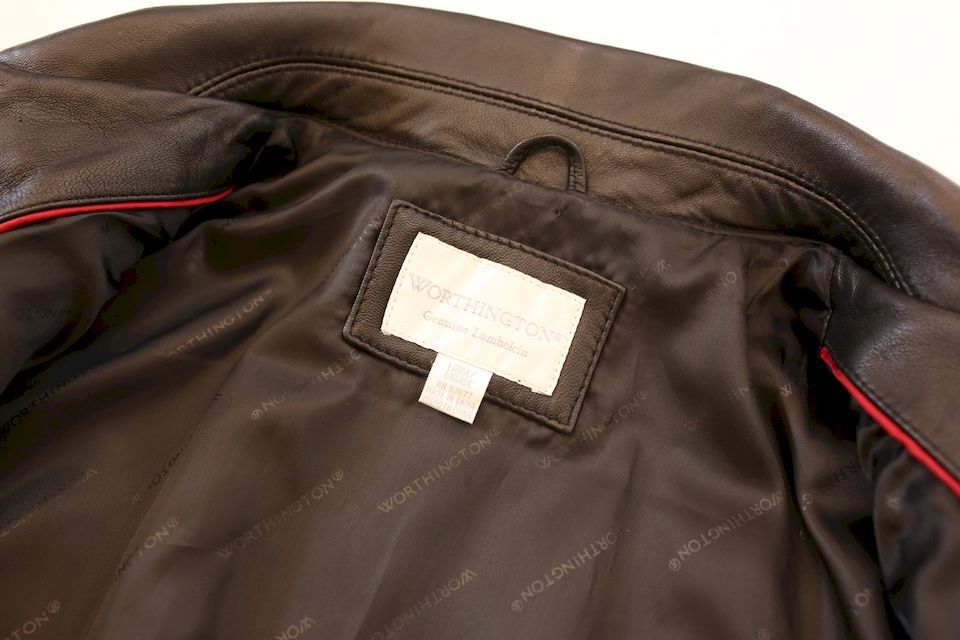 WORTHINGTON Black Lambskin Jacket | Strato