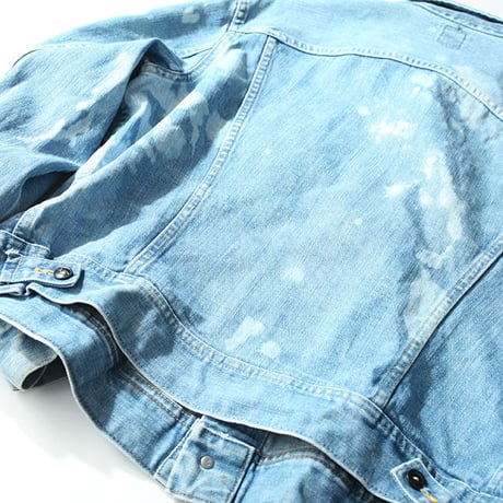 Vintage Bleach Deim Jacket