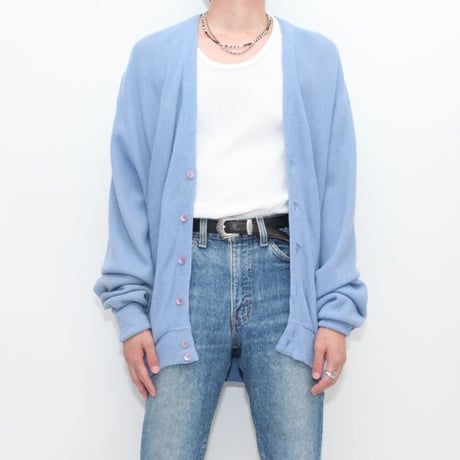 LONDON FOG Acryl Knit Cardigan