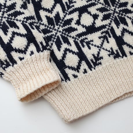 ノルディック ハンドニット セーター Vintage Sweater