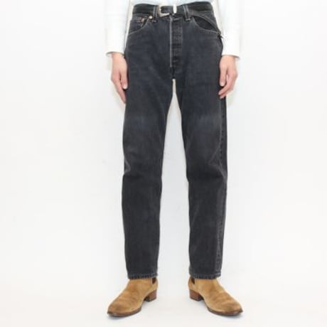 Levi's 501 Black Denim Pants MADE IN USA