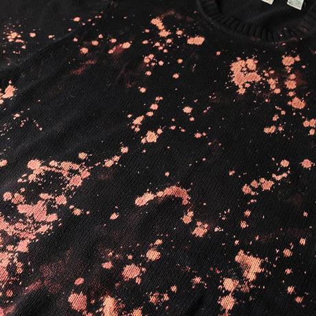 Hard Bleach Wash Cotton Sweater