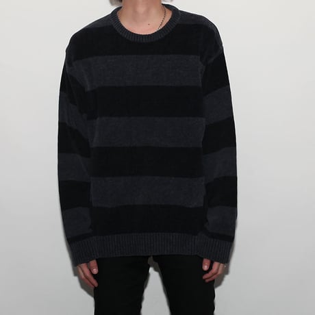 Border Knit Sweater
