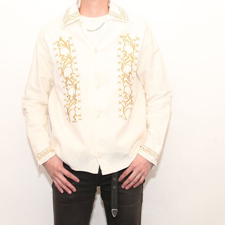 Embroidery Linen Shirt