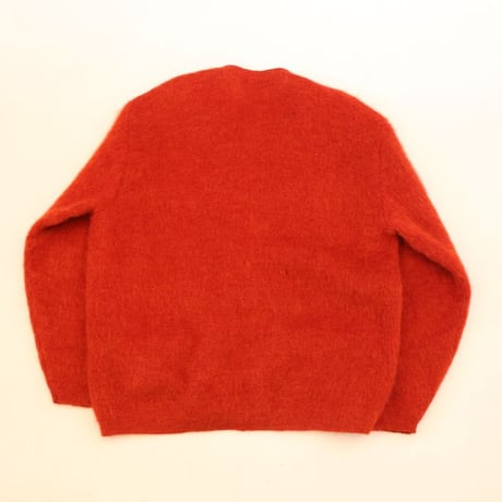 60's Saxony Mohair Knit Cardigan