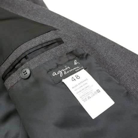 agnes b. Tailored Jacket Made In France