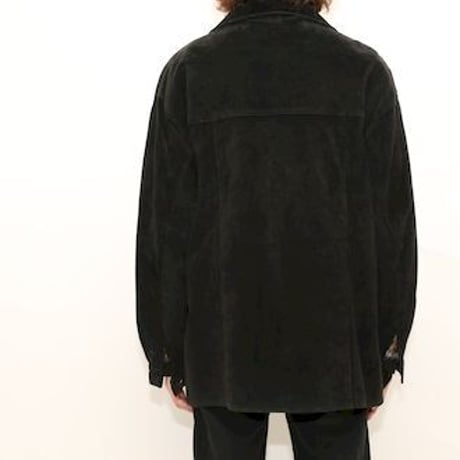Black Suede Leather Jacket