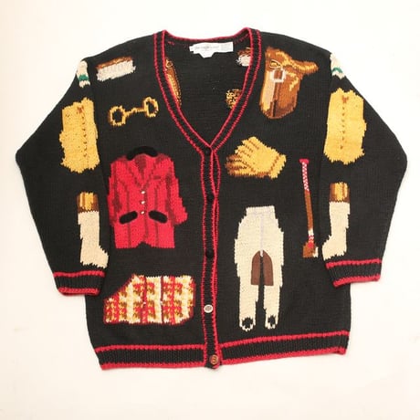 The Eagle's Eyes Hand Knitting Cardigan