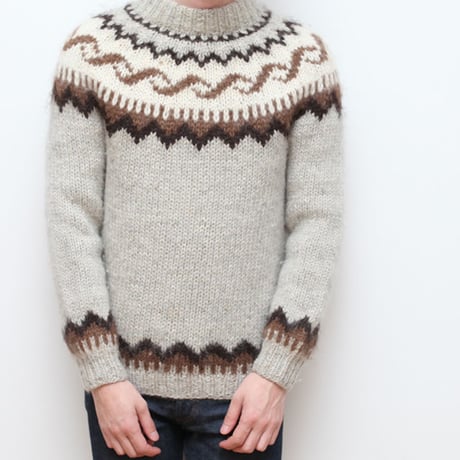ノルディックセーター アイスランド製 Vintage Nordic Sweater