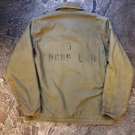 U.S.NAVY A-2 Deck Jacket "Stencil"