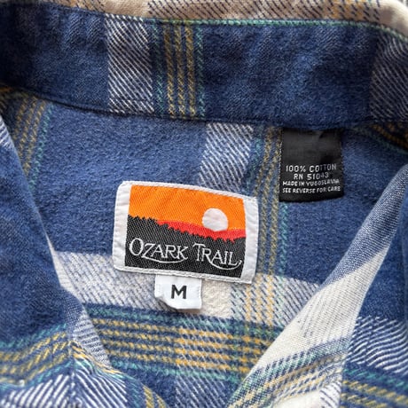 Ozark Trail Print Flannel Plaid Shirt