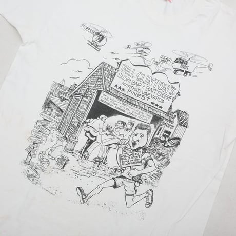 90's Bill Clinton Caricature T-Shirt