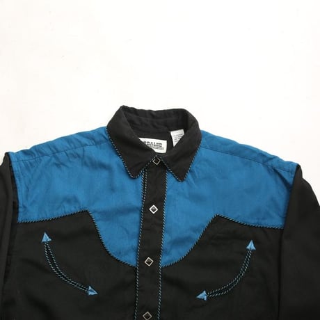 2Tone Color Western Shirt