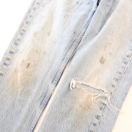 Levi's 501 Damage Denim Pants