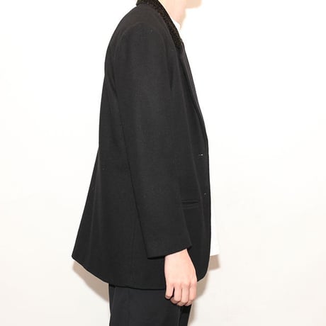 Fabric Switched Tailored Jacket