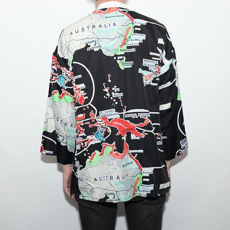 Australia Map Shirt blouse