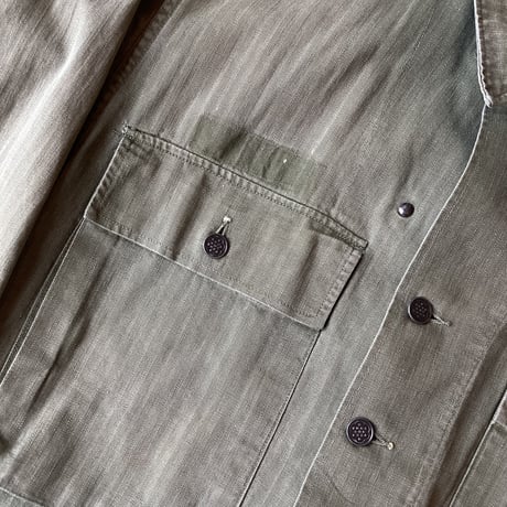 40s U.S.ARMY Military M-43 13Star HBT Jacket