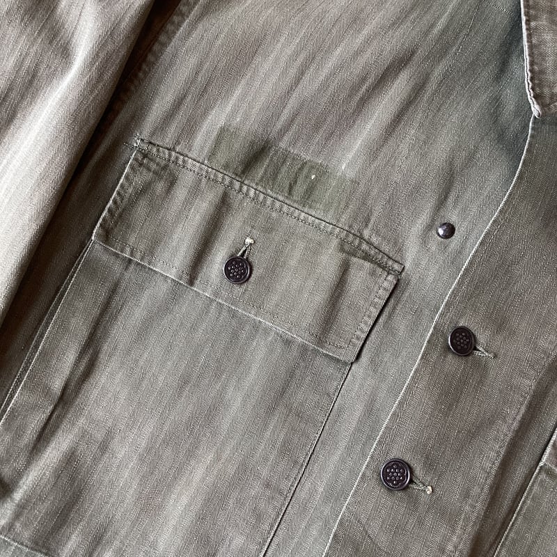 40s U.S.ARMY Military M-43 13Star HBT Jacket |
