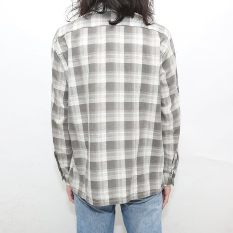 60s Open Collar L/S Shirt