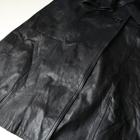 Leather Long Coat