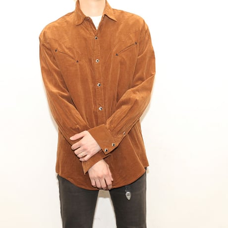 Corduroy Western Shirt