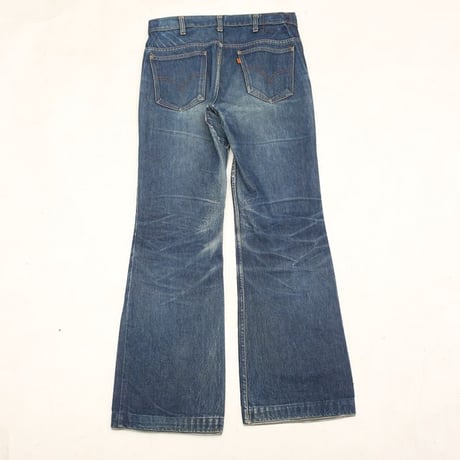 Euro Levi's Remake Denim Pants Flared Silhouette
